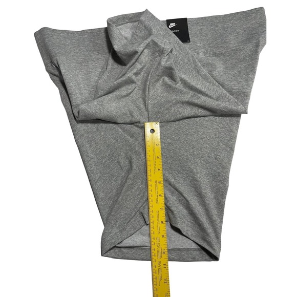 NIKE Women NSW Essential Mid Rise Bike Shorts Grey DB6053 063 - Plus Size 2X New - Picture 3 of 7